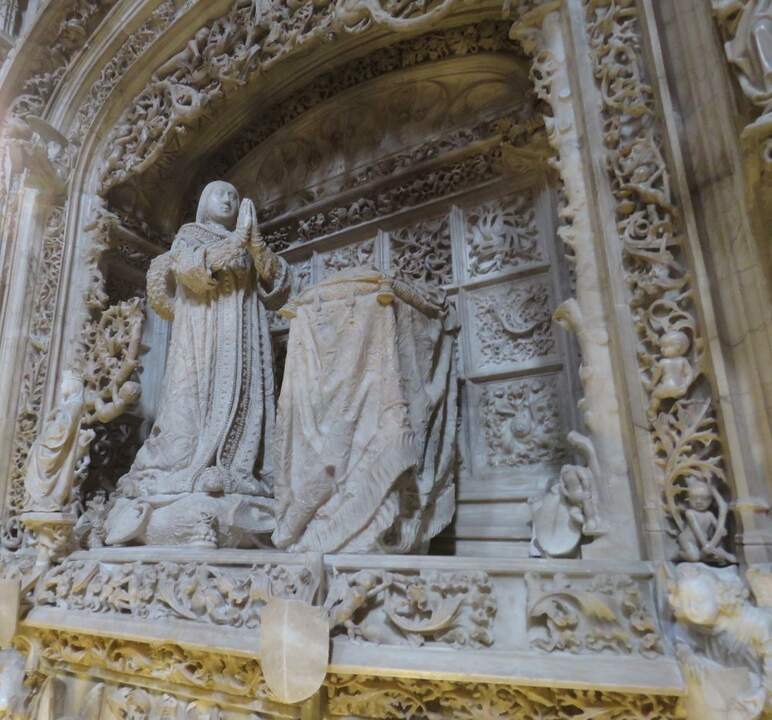 Sepulcro del Infante Alfonso de Castilla, de Gil de     Siloé